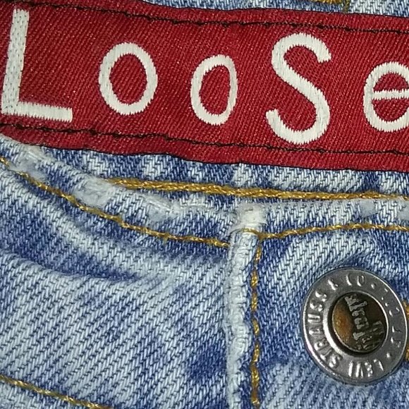 Levi's Denim - Levi's Loose Silver Tab Light Wash Jeans. VTG